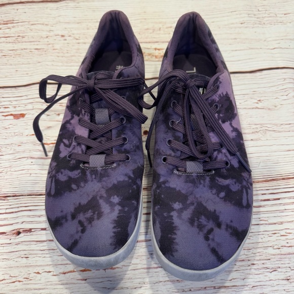 NOBULL Canvas Trainer Workout Shoes in Purple Tie Dye Sz 10.5 - Picture 2 of 10